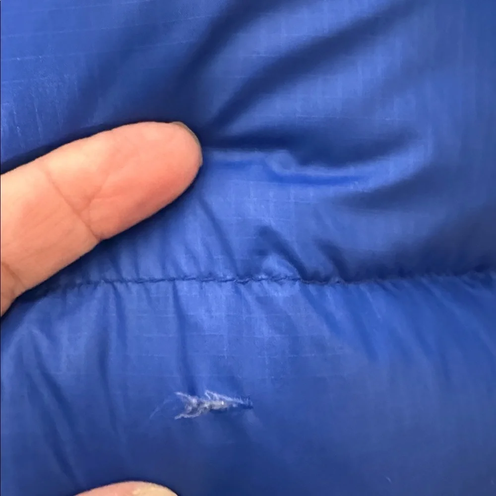The North Face Vintage Nuptse 700 Down jacket SzXL Small Flaw